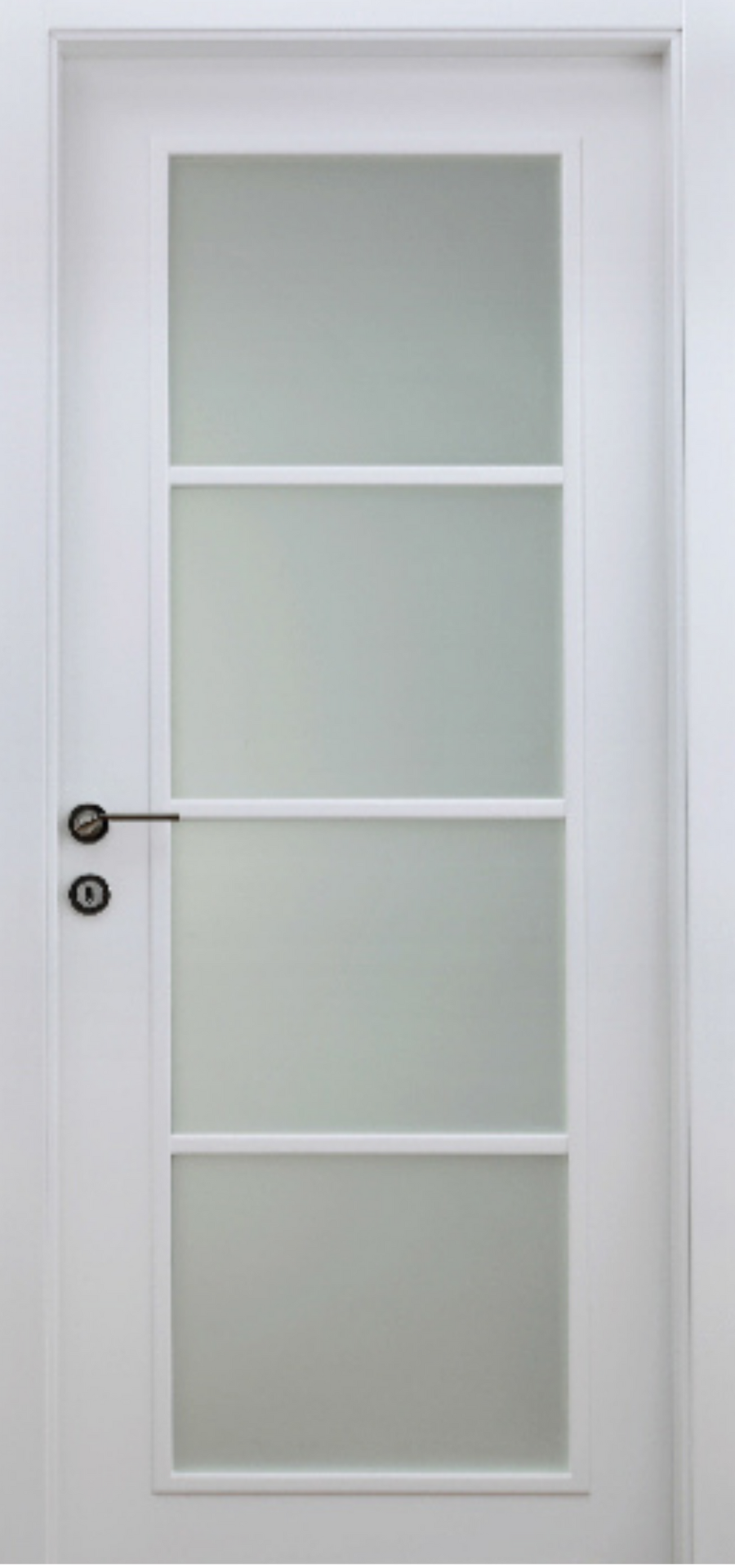 דלת WPC עם צוהר